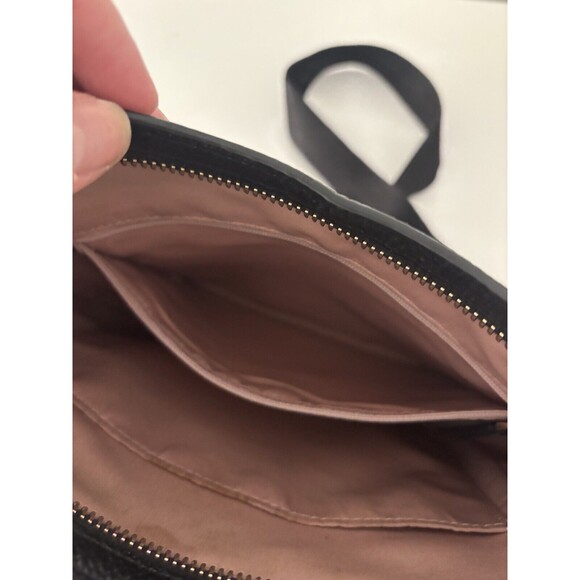 Kate Spade Roulette Messenger Black Leather Crossbody Bag Purse - Picture 15 of 16